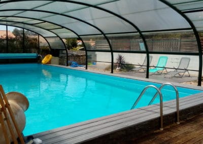 piscine la Boussole à tranche sur mer