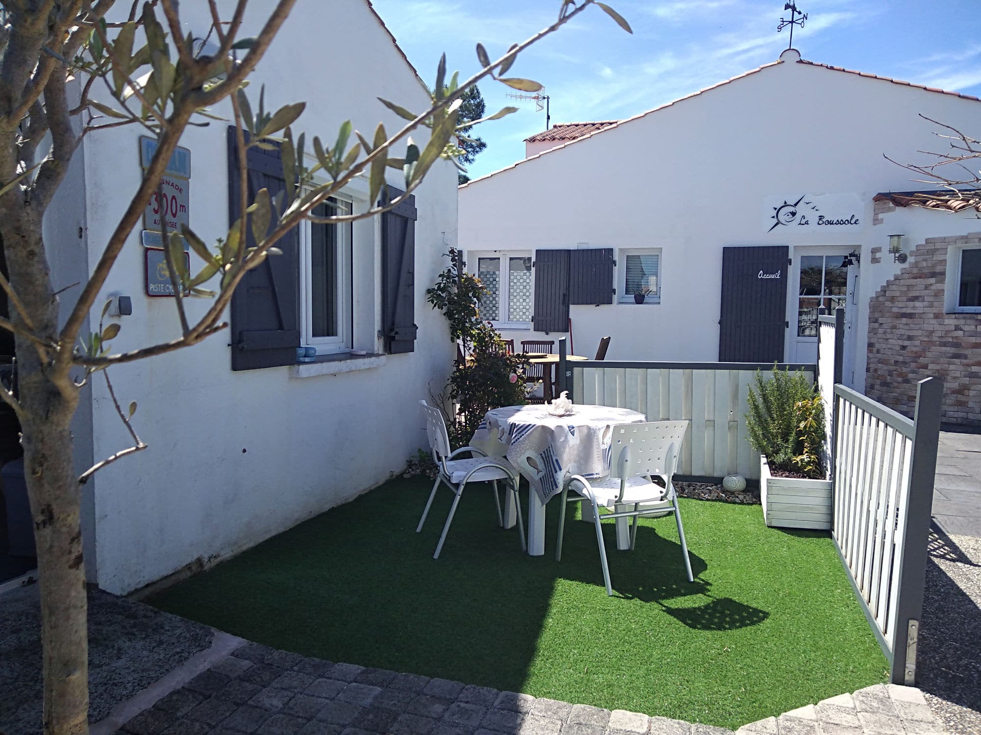 terrasse extérieur le Safran