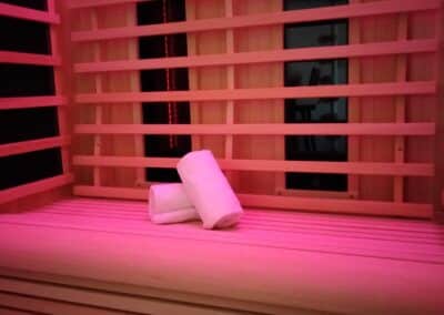 intérieur sauna